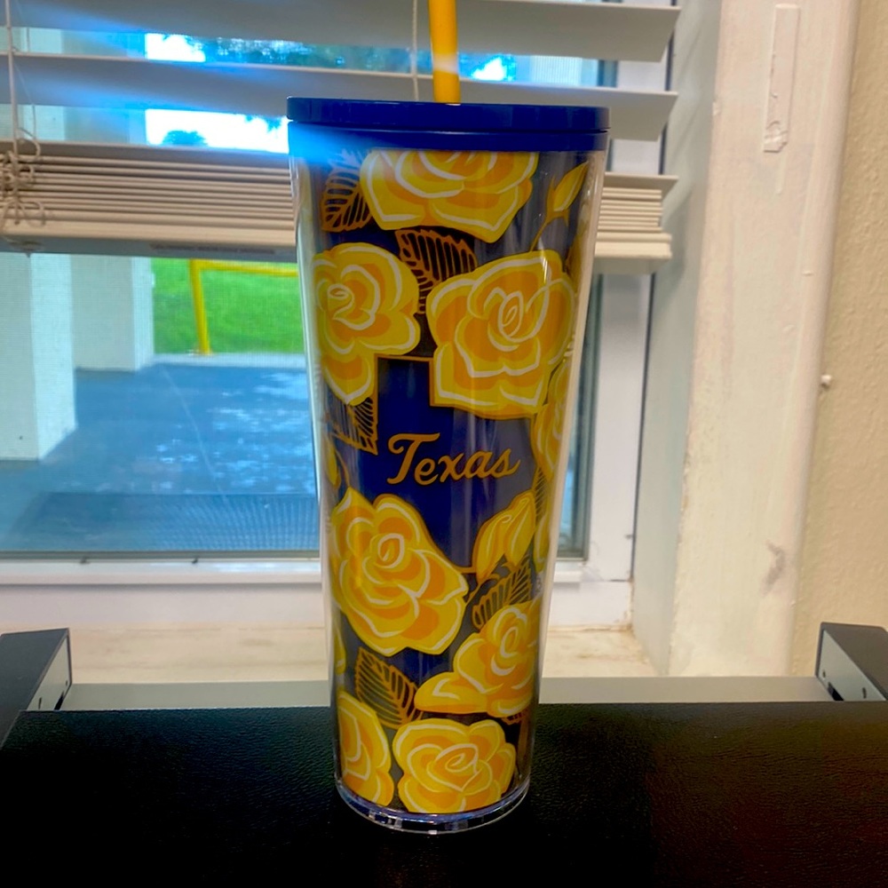 Starbucks Yellow Rose of Texas Tumbler
